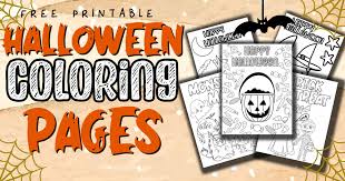 Free printable halloween coloring pages. Halloween Coloring Pages Pdf Cenzerely Yours