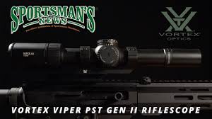 Vortex has introduced their new viper pst gen ii line of rifle scopes. Video Product Review Vortex Viper Pst Gen Ii 1 6x24 Sportsman S News