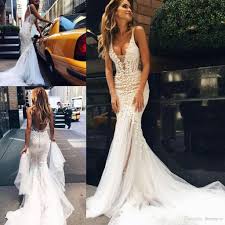 2017 Gorgeous Steven Khalil Dubai Arabic Wedding Dresses Mermaid Off The Shoulder Full Lengt Bridal Gowns Mermaid Wedding Gown Shop Lace Applique Wedding Dress