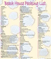 Below you'll find a comprehensive printable beach vacation packing list that tries to account for everything you and your family may need for a fun, successful trip. Beach House Packing List A Girl In Nyc