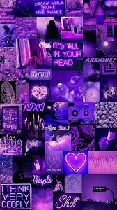 Purple College Photo Papel De Parede Roxo Papel De Parede Retro Wallpaper Pastel
