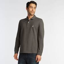 Mens Long Sleeve Polos Nautica