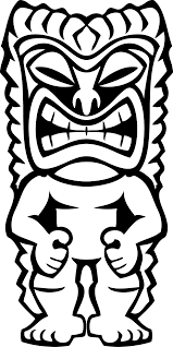 Netflix coloring pages are a fun way for kids of all ages to develop creativity, focus, motor skills and color recognition. Tiki Mask Coloring Page Coloring Home