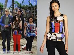 His family said in a statement: Austin Ally Season 3 Episode 11 Ally S Printed Peplum Top Shop Your Tv