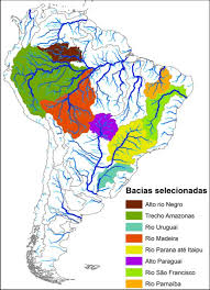 América do sul tem algo a oferecer a todos, com paisagens que vão desde florestas verdejantes, montanhas. Mapa Da America Do Sul Com Bacias Selecionadas Download Scientific Diagram