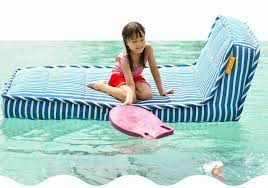 Very luxurious and comfortable pool float. Luxury Upholstered Pool Float Oliver James Lilos Pool Float Inflatable Pool Loungers Luxury Pool Floats