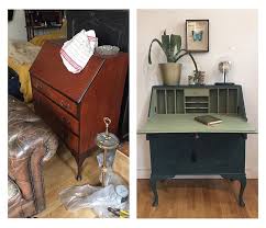 Secretaire Anglais Relooke Avant Apres Relooking De Mobilier Relooking Meuble Relooker Meuble