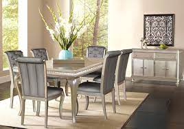 Hefner Platinum 5 Pc Dining Room Badcock Home Furniture More Of South Florida Dining Room Furniture Dining Furniture Furniture