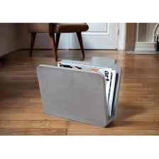 Porte Revues Design Beton Doc Couleur Gris Beton Porte Revue Decoration Maison Collection De Meubles