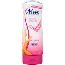 Amazon Com Nair Hair Remover Lotion Softening Baby Oil 9 0 Oz Beauty Personal Care