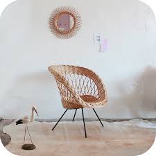 1 rue de verdun nantes. Fauteuil Osier Rotin Vintage Annees 50 Annees 60 Boutique Vintage Nantes Atelier Du Petit Parc