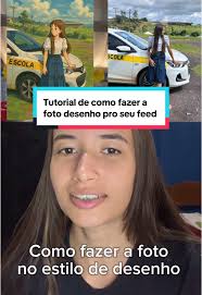 Como Fazer 1 Foto Virar Um Desenho No Capcut