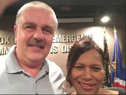 We would like to wish Bill Witt and Darlene Blair Tate Happy 36-year (work)  Anniversary. They are the last two remaining employees from the first 911  class! Thank you for the years