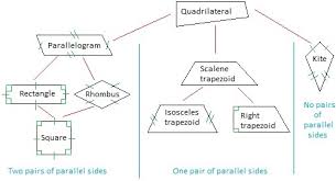 An area defended by four fortresses supporting each other. Relationships Among Special Quadrilaterals
