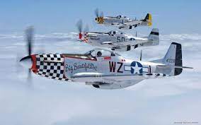 Mustangs P51d Wwii Fighter Planes Aircraft P51 Mustang