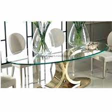 There are 1,191 suppliers who sells oval glass dining room tables on alibaba.com, mainly located in asia. China Wholesale Modern Dining Room Furniture Oval Glass Top Stainless Steel One Leg Dining Table China Hotel Table Living Room Set