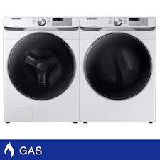 When water is no longer in the washer, reset the washer by pressing the on/off or start/pause button. Samsung 4 5 Cu Ft Front Load Washer With Steam And 7 5 Cu Ft Gas Dryer With Multi Steam Technology Costco