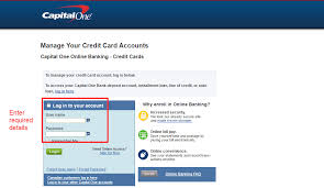 As one of the largest commercial banks, capital one is offering a broad array of financial products and. Capital One Credit Card Online Login Cc Bank