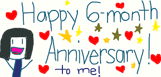 Happy anniversary, my knight in shining armour. Happy 6 Month Anniversary To Me By Aqua2616 On Deviantart