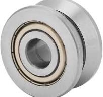 V Track Roller Sealed Ball Bearing LV201ZZ (12mm x 41mm x ...