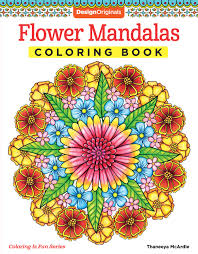 World of flowers coloring book finished pages. Amazon Com Flower Mandalas Coloring Book Design Originals 30 Beginner Friendly Relaxing Floral Art Activities On High Quality Extra Thick Perforated Paper That Resists Bleed Through Coloring Is Fun 0499995279735 Thaneeya Mcardle Books
