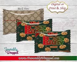 Party Favors Bag Fillers 12 Boss Baby Customized Chip Treat Bags By The Dozen Home Garden