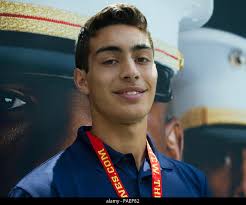 Shane Bombace, a student at Mount Sinai High School in Mount Sinai, New  York, poses for a photo after checking in to Marine Corps Recruiting  Command's 2018 Summer Leadership and Character Development Academy at the  National Museum of the ...