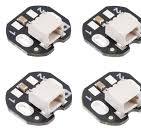 JST SH-Style Connector Board for Micro Metal Gearmotors, 2-Pin, Side-Entry  (10-Pack)