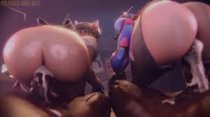 3d SFM Black creampied DVA et kiriko - XNXX.COM