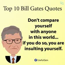 He is an innovator, leader, visionary, and philanthropist. Useful Gen Top 10 Quotes From Bill Gates Facebook