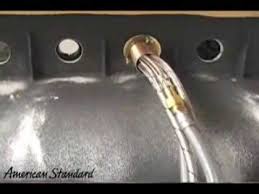 It was founded in 1875 and then merged with several small plumbing companies in 1899 to create the standard sanitary manufacturing company or ssmc. How To Install A Pull Out Kitchen Faucet By American Standard Youtube