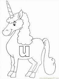 Here are images to print and color of characters well known by children, coming from the world of video games. U Coloring Pages Coloring Page For Kids Free Alphabets Printable Coloring Pages Online For Kids Coloringpages101 Com Coloring Pages For Kids