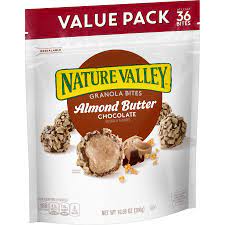 Nature Valley Almond Butter Chocolate Granola Bites Value Pack Walmart Com Walmart Com