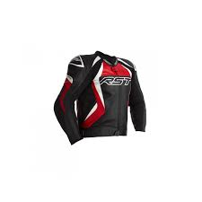 Rst Tractech Evo 4 Ce Jacket Leather Red Men Rst Tractech Evo 4 Ce Jacket Leather