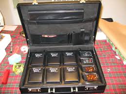 Double click on your image. Magic Briefcase Deck Box Magic Crafts Mtg