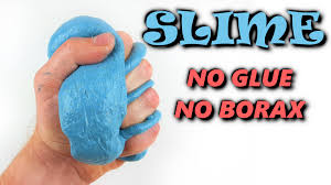 First, mix your coloring and glue. How To Make Slime Without Glue Or Borax Flour Slime My Little Crafts