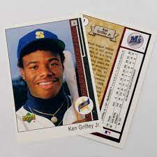 Ken griffey jr upper deck rookie card value. Inside The Pack The Sudden Rise Of The 1989 Upper Deck Ken Griffey Jr Big League Sports Pokemon Cards