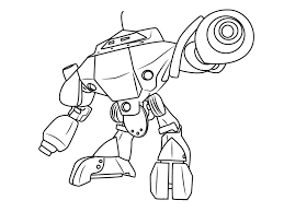 Boys of all ages like coloring pages with animated movie characters, robots, cars and pictures from other categories for kids. Super Probe Coloring Page Free Printable Coloring Pages For Kids