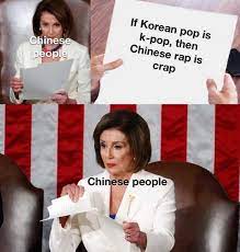 Dopl3r has all the entertainment with all kinds of memes, gifs and graphical jokes. If Korean Pop Is K Pop Then Chinese Rap Is Crap Meme Ahseeit
