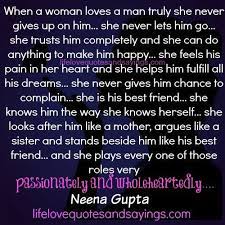 Quotes About When A Man Loves A Woman 26 Quotes