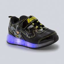 Toddler Boys Batman Lighted Up Sneakers Black 13 Boy S Light Up Sneakers Sneakers Black Batman Light