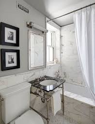 Black And White Marble Bathroom Set 5 Tips From An Elegant Small Space Bathroom Small Space Bathroom Marble Bathroom Designs Small Space Bathroom Design