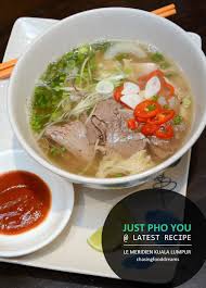 Latest recipe, kuala lumpur picture: Chasing Food Dreams Latest Recipe Le Meridien Kuala Lumpur