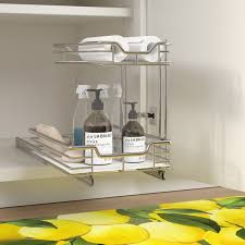 2 tier over the sink shelf wayfair
