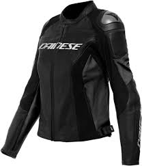 Куртка кожанная женская Dainese RACING 4 LADY LEATHER JACKET PERF.  BLACKBLACK | Купить мотокуртку по выгодной цене в интернет-магазине  Ekipka.ru