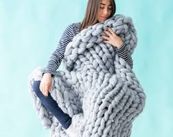 Check spelling or type a new query. Us Seller Chunky Knit Blankets And Throw Von Jennysknitco Auf Etsy