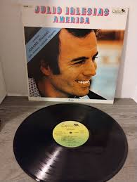 Julio Iglesias America LP Vinile Disco Latino Italia OX 3133 1979
