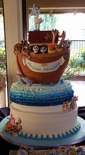Noah S Ark Baby Shower Cake Cakecentral Com
