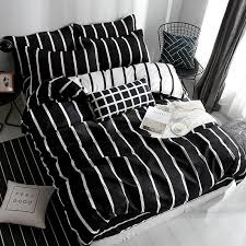 4.6 out of 5 stars 901. Black And White Striped Duvet Cover