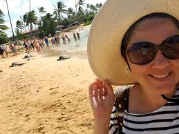 Where can I see turtles near Princeville at sunset?